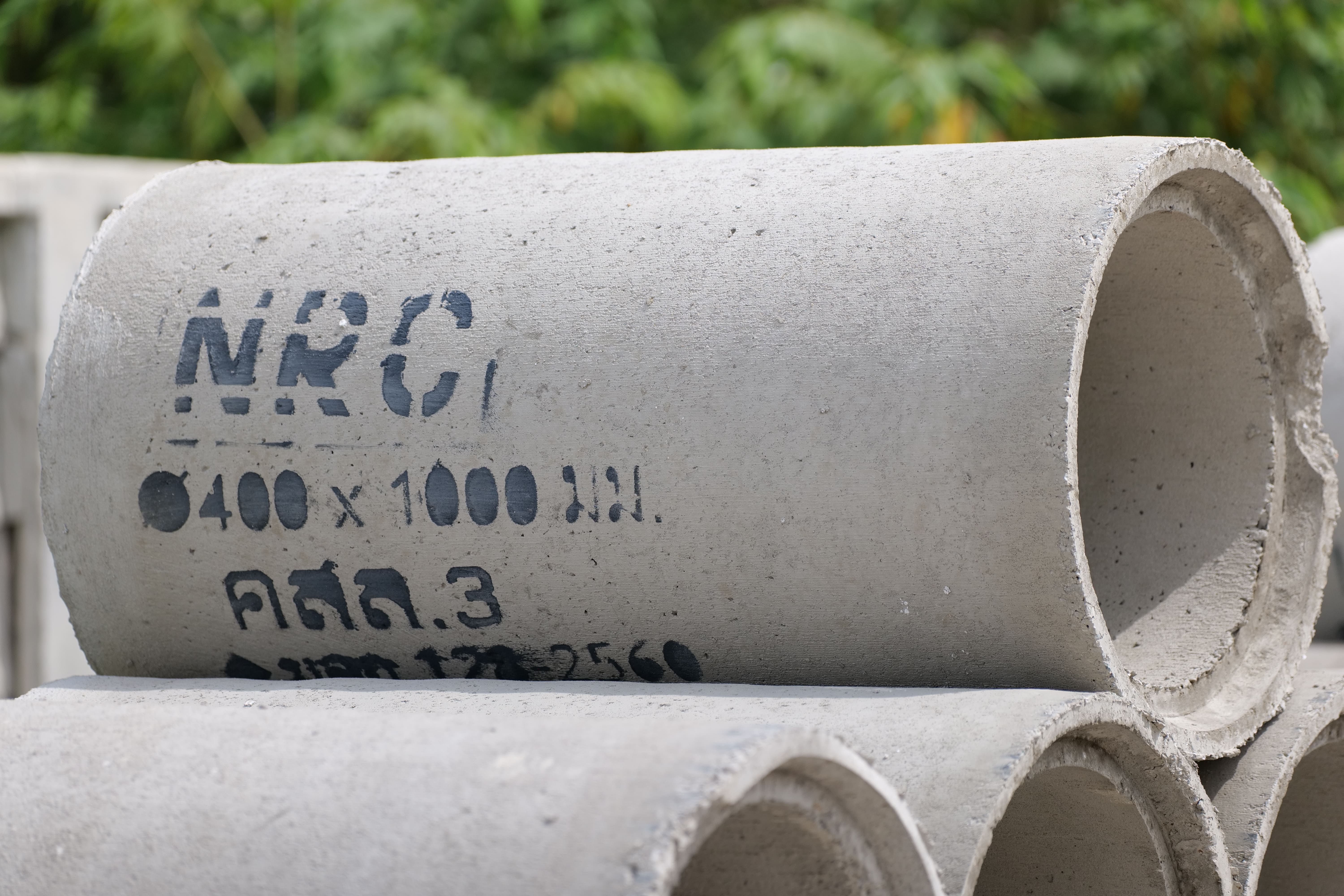 ท่อระบายน้ำคอนกรีตเสริมเหล็ก ขนาด 40 x 100 ซม.คุณภาพ คสล.3 รูปที่ 2